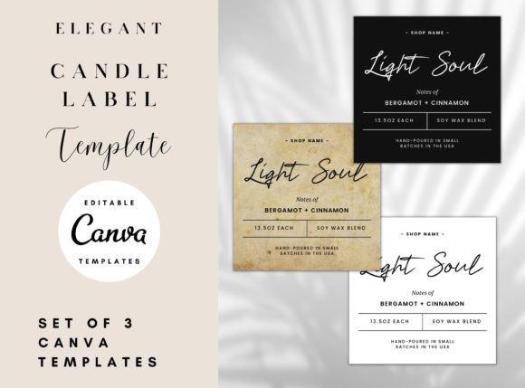 Elevate Your Brand: Mastering Editable Candle Label Templates