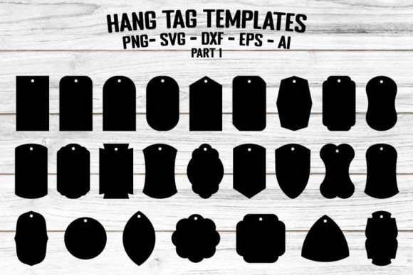 Hang Tags SVG Cut File Templates for Every Project