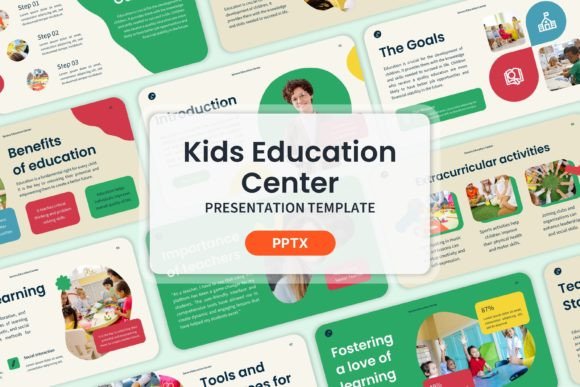 Kids Education Center - PPT Templates: A Creative Edge for Your Brand