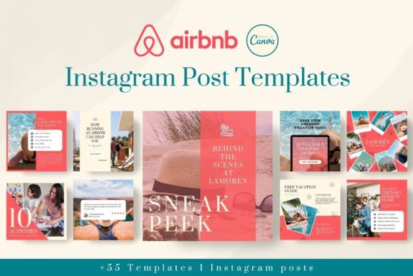 RBNB Instagram Templates in CANVA: Elevate Your Hosting Brand