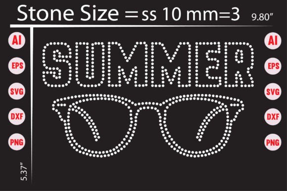 Sparkle and Strategy: Using Summer Rhinestone Templates