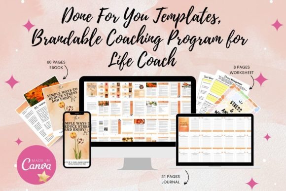 Stress and Anxiety Coaching Templates for Client Success
