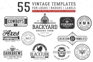 Timeless Appeal: Mastering Retro Branding with Vintage Logo Templates
