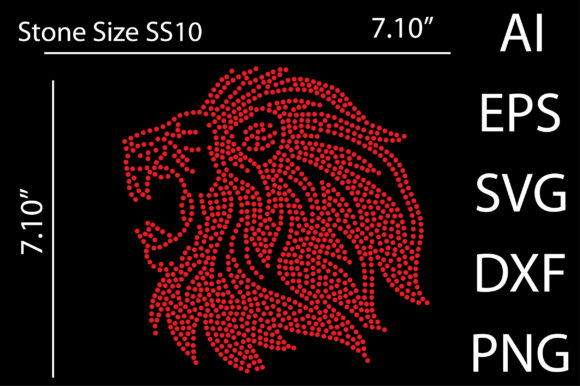 Unleashing Creativity with Lion Rhinestone Templates