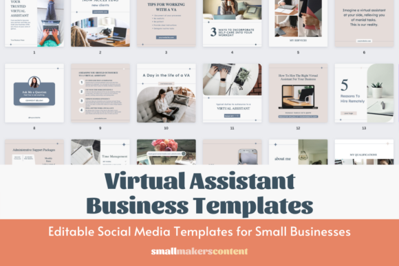 Virtual Assistant Instagram Templates for a Polished Feed